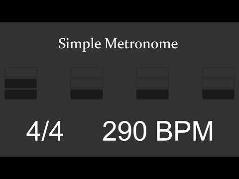 Metronome - 290 BPM