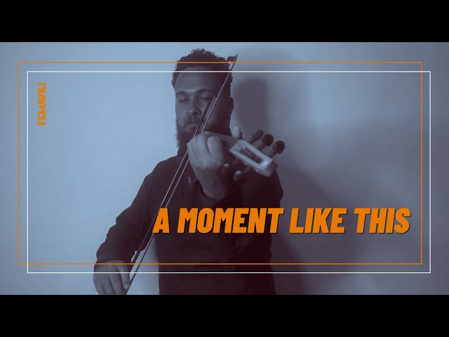 Imagem de capa do vídeo A Moment Like This - Kelly Clarkson (violin cover by FEMAVILI)