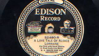 A Love Tale Of Alsace Lorraine by B A Rolfe and his Orchestra, 1928
