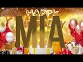 MIA Happy Birthday Mia