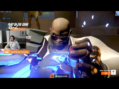 DANTEH PRO DOOMFIST AND HAMMOND GAMEPLAY! POTG! [ OVERWATCH 2 TOP 500 SEASON 3 ]