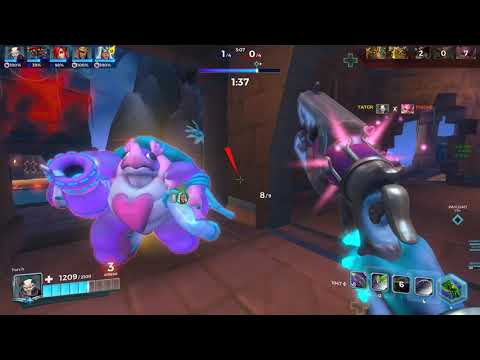 Paladins Androxus Gameplay (Cursed Revolver)