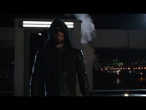 "Make The Right Choice!" Oliver Vs Tommy (Dark Archer)/Rooftop Fight || Arrow 8x01 1080p