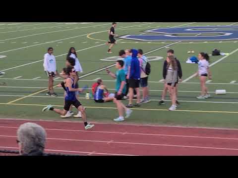 4x400m split ~ 54.9 Unofficial