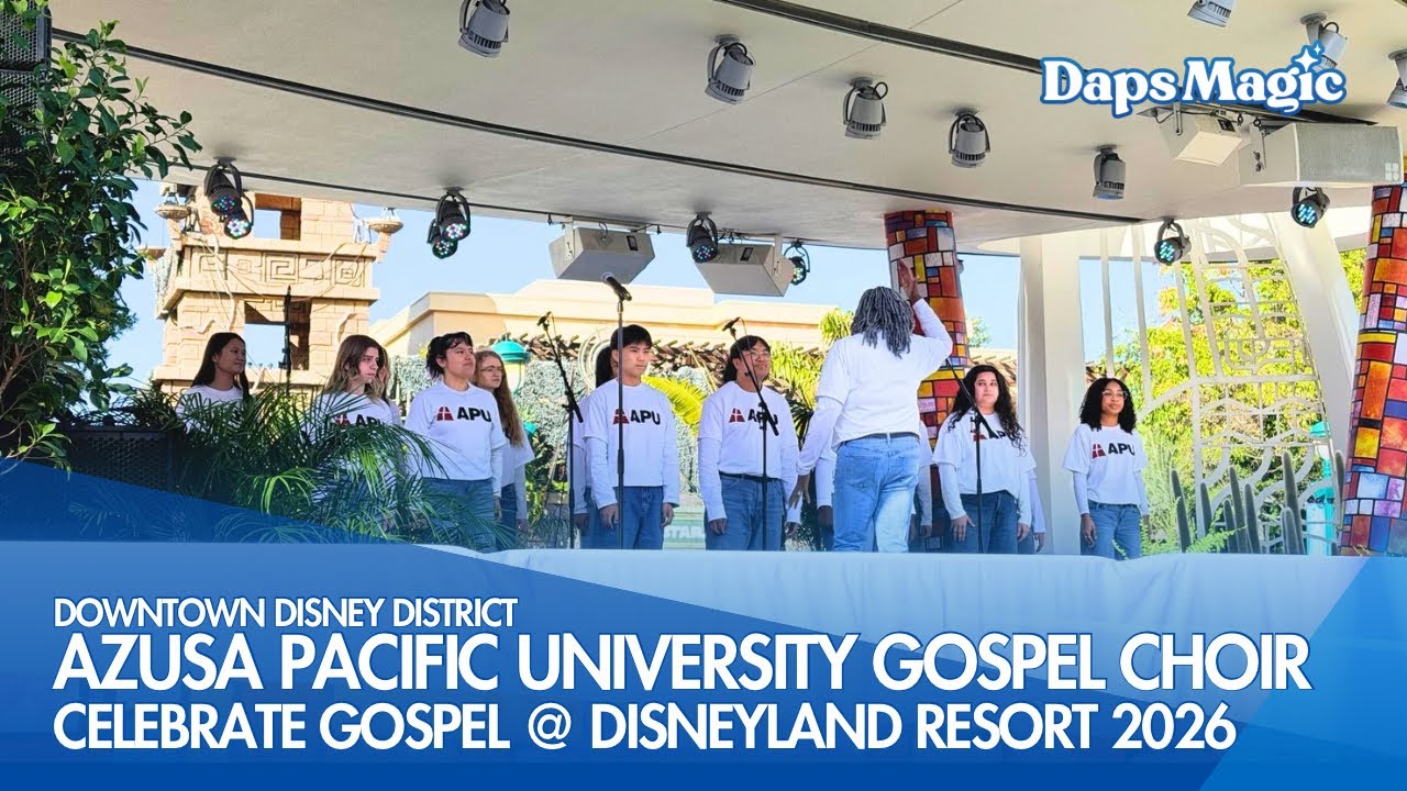 Azusa Pacific University Gospel Choir | Celebrate Gospel @ Disneyland Resort 2/21/2026 4K