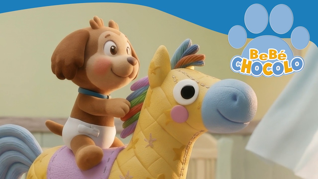 NUEVO CABALLITO TOLÓN TOLÁN 🐶 BEBÉ CHOCOLO |CANCIONES INFANTILES |MÚSICA PARA JUGAR #músicainfantil