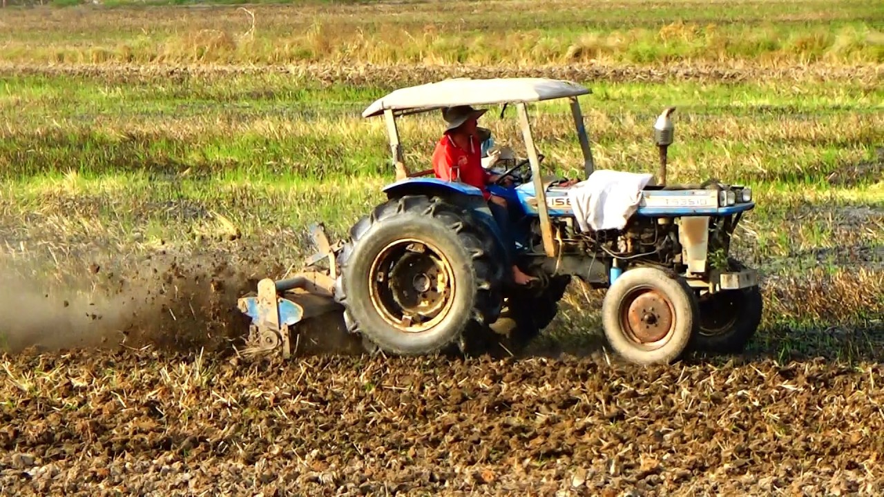Máy cày ISEKI TS3510 hàng cổ xới dất quá mạnh