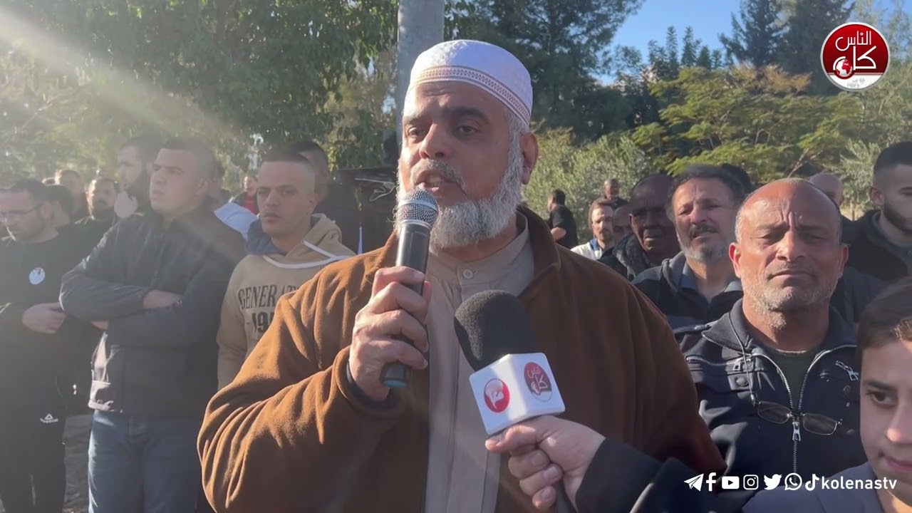 كلمة الشيخ ابو الارقم : في وداع الصحفي إبراهيم محاميد