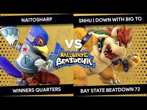 Bay State Beatdown 72 - naitosharp(Sonic, Mario, etc) vs Down with big TO(Bowser) - Winners Quarters