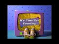 It S Time For Counting Barney VHS Tape 1998 Commercial