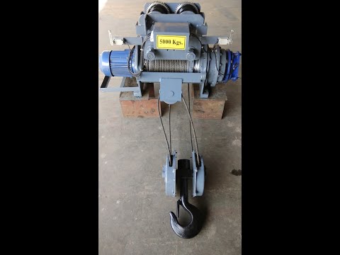 5 Ton Electric Wire Rope Hoist