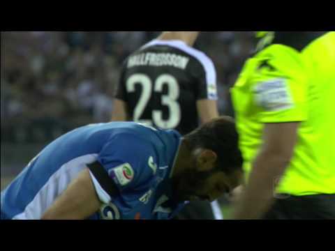 Karnezis scudo su Saponara - Giornata 2 - Serie A TIM 2016/17