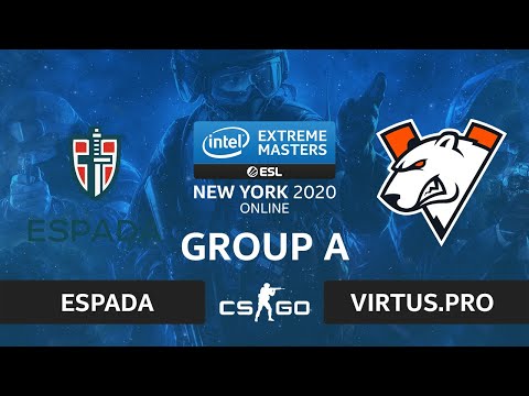 CS:GO - Virtus.pro vs Espada [Mirage] Map 1 - IEM New York 2020 - Group A - CIS