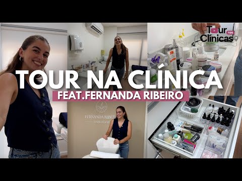 TOUR NA CLÍNICA DE ESTÉTICA ft Fernanda Ribeiro