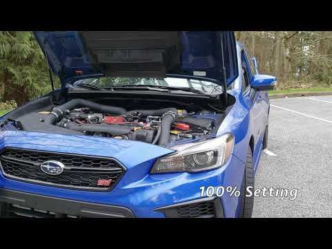 2020 WRX STI: GFB Respons BOV Setting Comparison