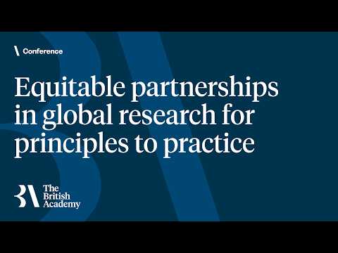 Equitable partnerships in global research - From principles to practice
