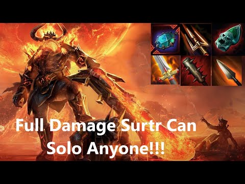 PTS Smite! The New God Surtr Be Swinging!!!