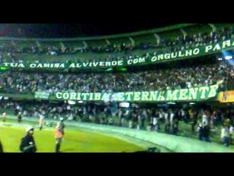 Coritiba 3x0 Ipatinga - ♫ Vamos Vamos meu Verdão (Começo da partida) - Camp. Brasileiro 2010