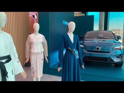 Volvo C40 Recharge  e  Gilberto Calzolari #auto e #moda