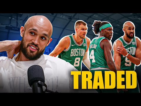 Derrick White reacts to Celtics offseason moves 👀