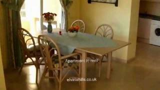 preview picture of video 'Elviria Hills, Marbella apartment to rent Spain'