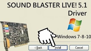 Video thumbnail for Sound Blaster Live 5.1 (1999) working in Windows 8.1!! by Retrocomputing