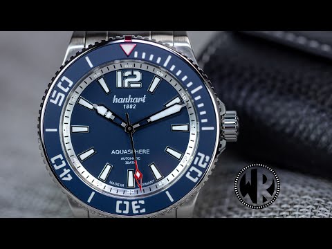 5 years in the making! The Hanhart Aqausphere Diver Hands-On Review.