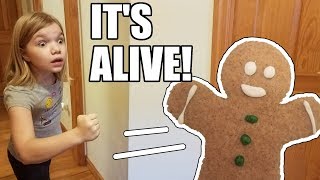 The Gingerbread Man Is Alive! Can't Catch Me I'm the Gingerbread Man