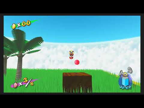 Super Mario Sunshine (3D All Stars) # 106: Delfino Plaza - The Red Coin Field