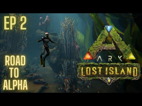 Road to Alpha Lost Island Ep 2 Raiding Pearl Caves - PVP
