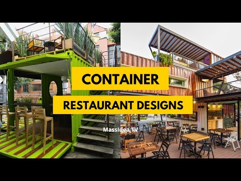 35+ Unique Container Restaurant Designs That Will Inspire You