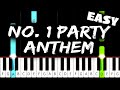 Arctic Monkeys No 1 Party Anthem EASY Piano Tutorial