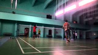 preview picture of video 'Badminton at Gandhinagar (Gujarat)'