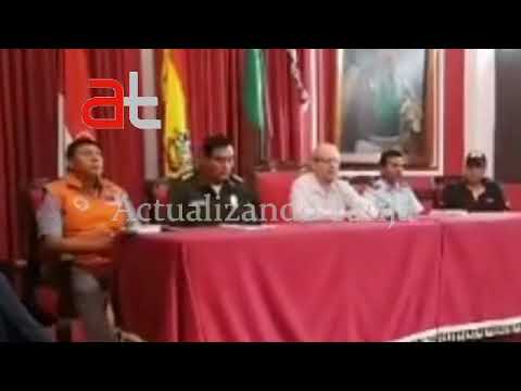 Gobernación de Tarija emite auto de buen gobierno por el coronavirus.