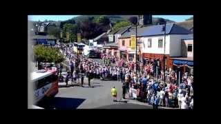 preview picture of video 'Caerphilly Olyimpic Torch 2012'