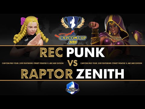 REC Punk vs Raptor Zenith - Capcom Cup 2019 Winners Round of 32 - CPT 2019