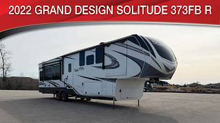 A preview image of the linked video showcasing 2022 Grand Design Solitude 373FB R