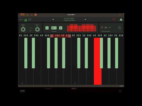 Adding mood to Mood (Demo for iOS synth app by ApeSoft)