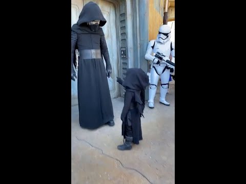 Mini Kylo Ren Is About To Take Over The Galaxy #shorts