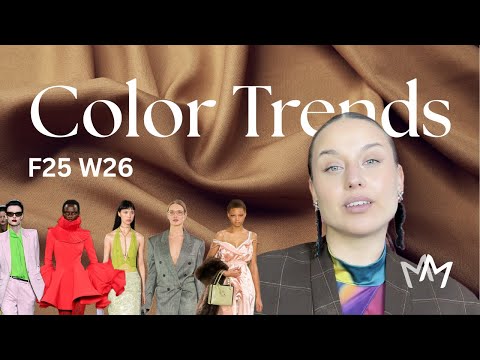 Color Fashion Trends F25/W26