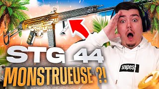 j'ai TRANSFORMÉ la STG44 en MITRAILLETTE sur Warzone !! MEILLEURE CLASSE #1 ?? (surpuissante)