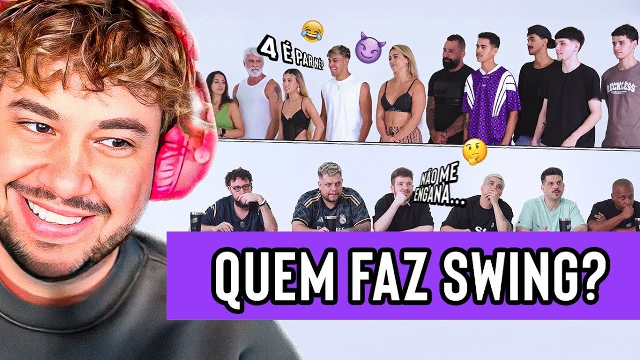QUEM FAZ TROCA DE CASAIS? - React Aqueles Caras