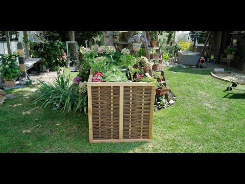 Hochbeet Weide von Weidenprofi - Montage
