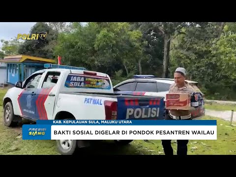 POLRES KEPULAUAN SULA LAKSANAKAN BAKSOS RAYAKAN HUT KE-70 LALU LINTAS BHAYANGKARA