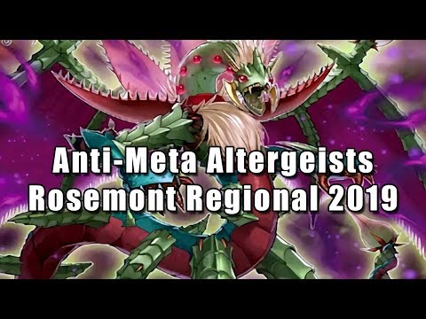 Anti-Meta Altergeists - Rosemont Regional Yu-Gi-Oh! Deck Profile 2019