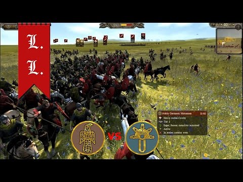 Attila Total War - Online gameplay - 1vs1 Visigoths vs Ostrogoths (#52)