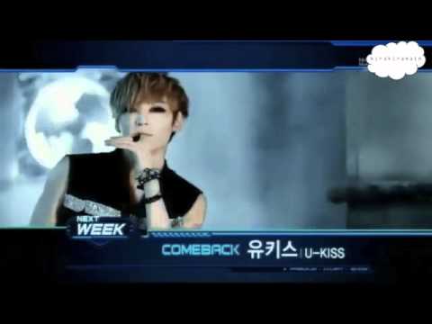 110901 U-KISS : comeback next week @ Mnet M! Countdown