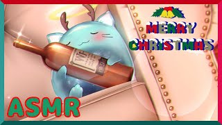 【ASMR】メリークリスマス！甘い夜を一緒に…♡/ Whispering Oil massage【Vtuber】