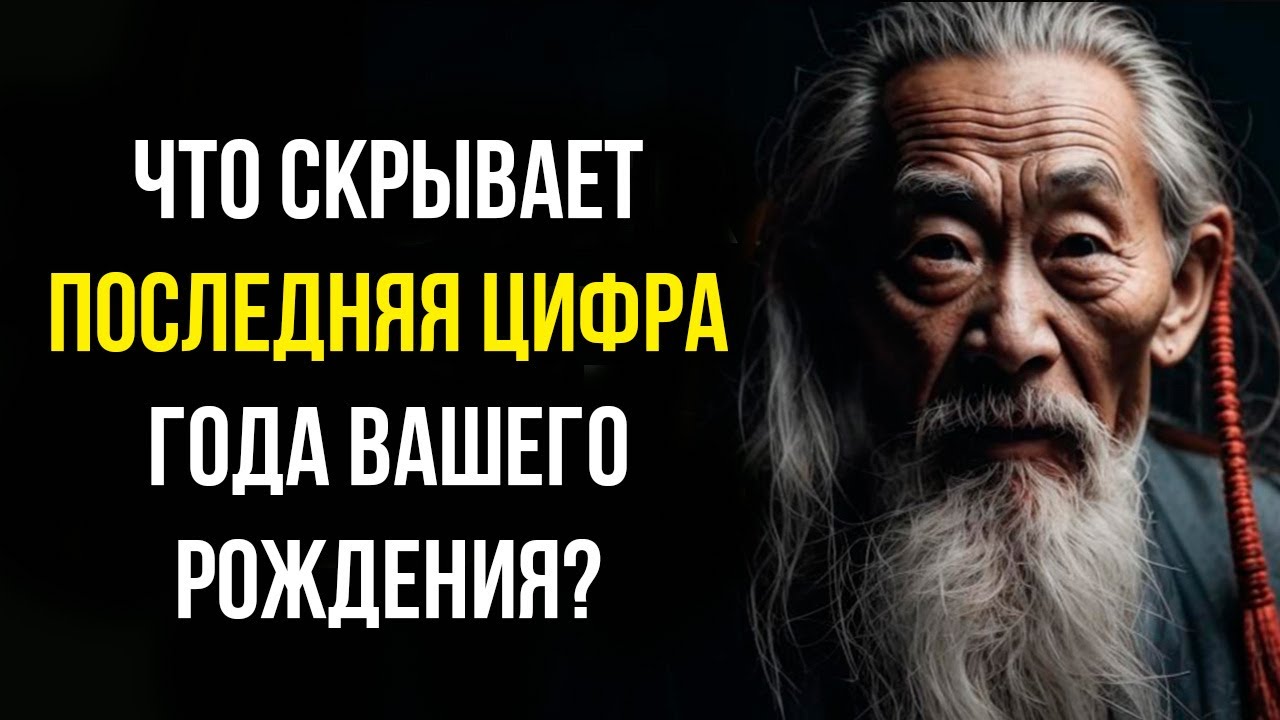 Последняя цифра года вашего рождения раскрывает скрытую мудрость Даосизма
