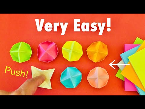Sticky Note Origami - Easy Fidget toys